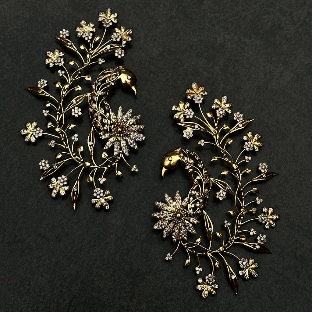 The Vana Mayura - Earcuffs