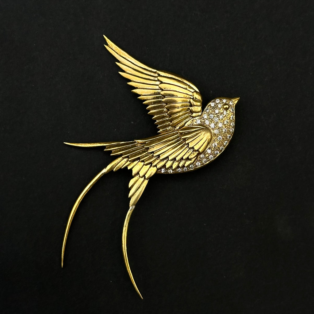 Two Wings of the same sky - Brooches