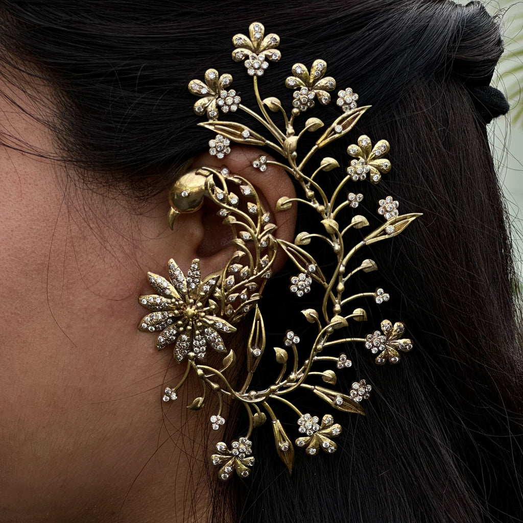 The Vana Mayura - Earcuffs